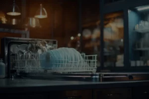 How do you repair a dishwasher rack?